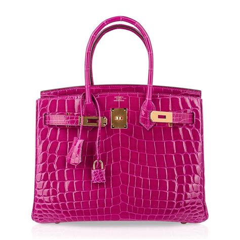 hermes birkin pink crocodile|hermes birkin crocodile bag price.